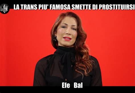 efe bal nuda|1. EFE BAL, LA TRANS TURCA PIÙ FAMOSA D’ITALIA。